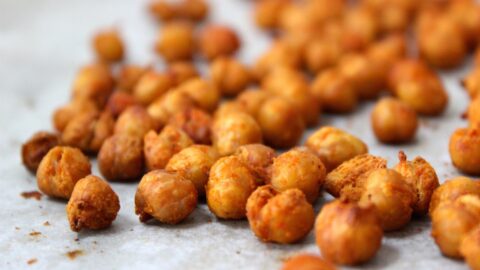 Geroosterde kikkererwten glutenvrij