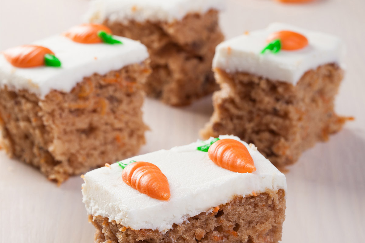 teleurstellen langzaam Badkamer Glutenvrije carrotcake met glazuur! - Foodless