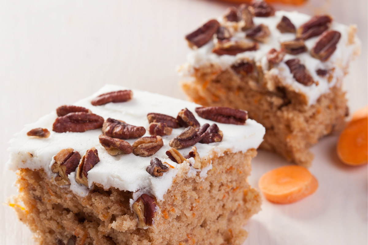 Glutenvrije carrot cake