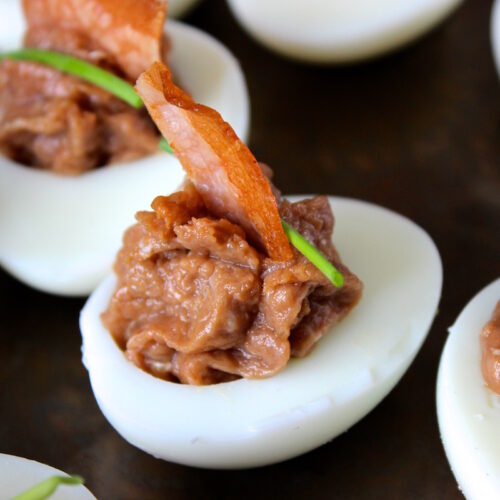 Glutenvrije gevulde eieren